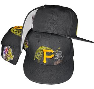 หมวกเบสบอลปักลายหมวกกีฬาแบบแบนหมวกสแน็ปแบ็กแบบแบนหมวกเบสบอลแบบบอร์ดฮิปฮอปหมวกสำหรับวัยรุ่นสตรีทแดนซ์มี6แผง - Product Image 4
