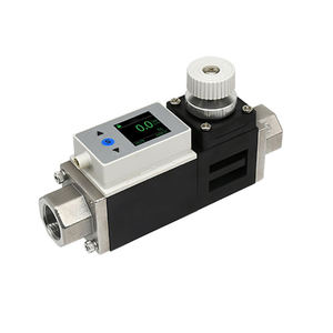 ボルテックス液体流量メーターRS485プロトコル付き2-100SLPMニードルバルブ,水と油媒体用OEMカスタマイズサポート - Product Image 1