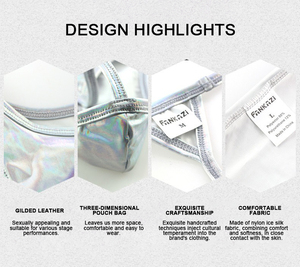 กางเกงในชายเซ็กซี่ CELINNE แบบหนังเทียม เอวต่ำ ทรงทีแบ็ค - Product Image 5