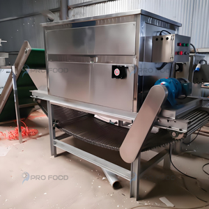 Equipo de línea de pelado de ajo de acero inoxidable completamente automático personalizable de alta calidad 1000 KG/H componente de núcleo de Motor Profood - Product Image 5