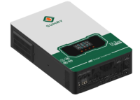 SUMRY SPE 13.2KW 220V/230V Inverter Surya Hibrida IP21 Fase Tunggal 48VDC MPPT Gelombang Sinus Murni Output Ganda/Input PV