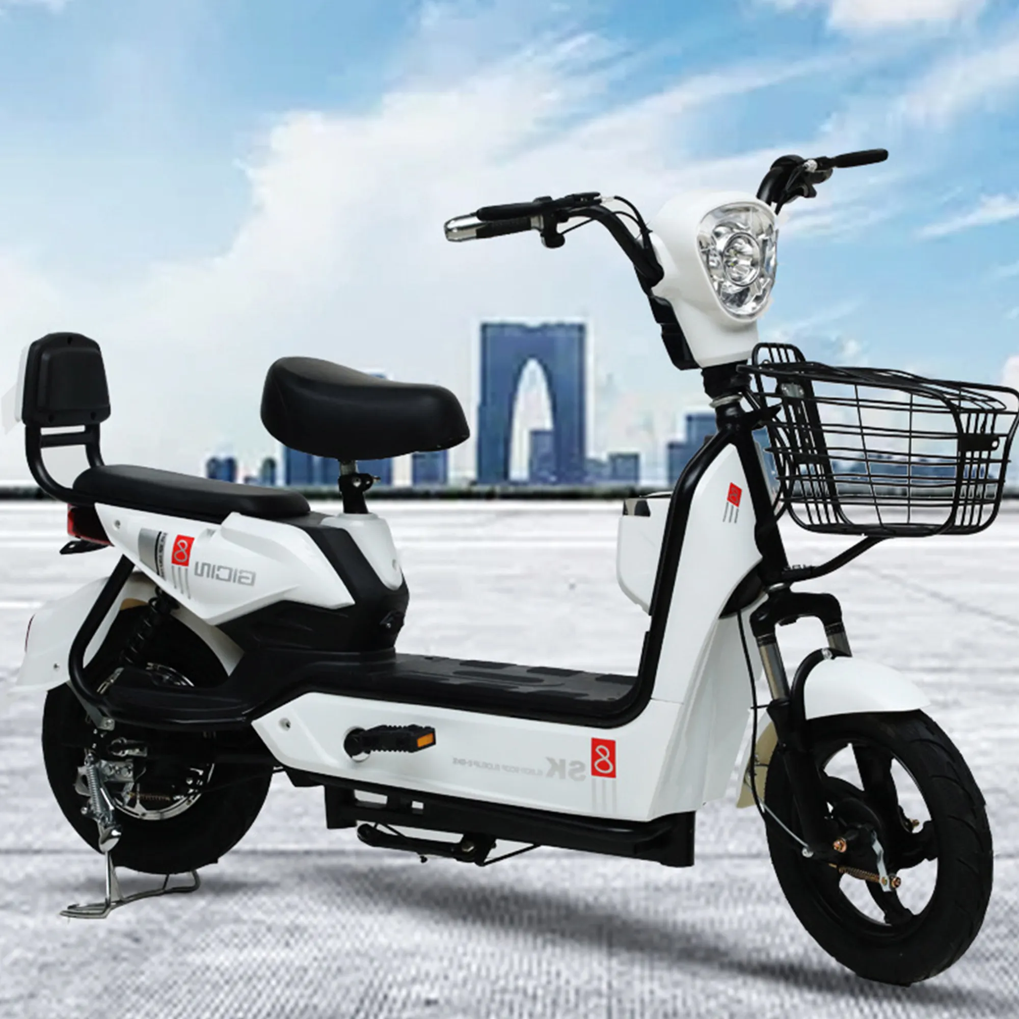 Powerful and Sleek two-wheeled electric scooter for Effortless