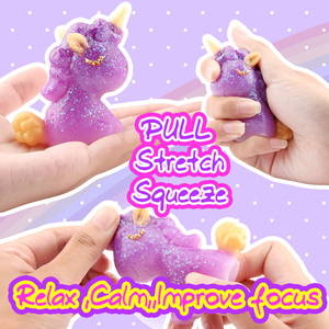 מים ללוש ג 'ל סיליקון חומר גלם diy איטי ריבאונד 1:1 סיליקון מצחיק ראשה גומי - Product Image 3