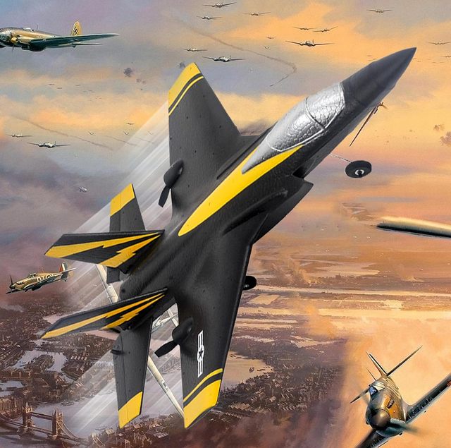 EPT 2.4G 2-Channel Remote Control Small F35 Fighter Jet Rc Plane