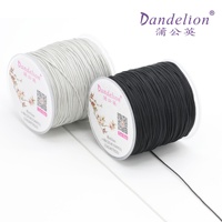 Dandelion M-SNC 1mm 72 #   Cordon pour bijoux, cordon en nylon mat, accessoires pour bijoux, matériel pour bracelets et colliers, 39 couleurs