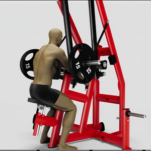 Équipement de gymnastique commercial de haute qualité Machine de fitness en acier à faible rangée arrière épaule <span class=keywords><strong>musculation</strong></span> utilisation en intérieur - Product Image 5