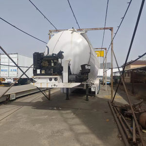 Remorque citerne à ciment 40CBM, vente flash, 50% de réduction, liquidation, prix inférieur au coût, déstockage - Product Image 1