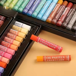 Juego de Pasteles al Óleo Solubles en Agua para <span class=keywords><strong>Pintura</strong></span> en <span class=keywords><strong>Seco</strong></span> y Húmedo, Multiusos, Personalizados OEM, 12, 24, 36, 48 Colores, JDS BVY124 - Product Image 3