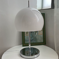 Lampe de table en verre vintage rétro orange de luxe nordique BIFANG, lampe en verre en forme de champignon pour chambre à coucher, lampe en forme de champignon pour hôtel