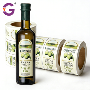 Etiquetas Adhesivas Personalizadas con Logotipo, Resistentes al Aceite y al Agua, para Decoración de Botellas de Aceite, Etiquetas Adhesivas para Embalaje - Product Image 2