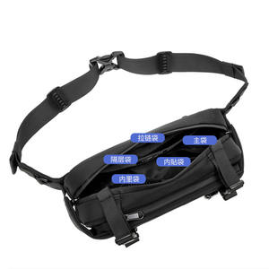 Sac de sport multifonctionnel unisexe Shamofeng pour cyclisme, à porter à la taille, à la poitrine ou en bandoulière, avec plusieurs poches pour le sport et les loisirs - Product Image 1