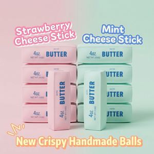 Cross-border Bestseller: Crispy Sound <b>Squeeze</b> <b>Balls</b> & Butter Sticks, Realistic Food-themed Fidget Toys for Stress Relief - Product Image 5