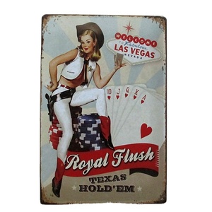 Cartel de Metal de aluminio decorativo Retro personalizado cartel de hojalata Vintage para decoración de pared del hogar tablero de señal de tráfico - Product Image 2