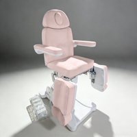 5-Motoren Elektrisch Verstellbarer Massagestuhl für Gesichts-Spa Pediküre Tattoo-Behandlung Physiotherapie 180° Rotation Schönheitsklinik