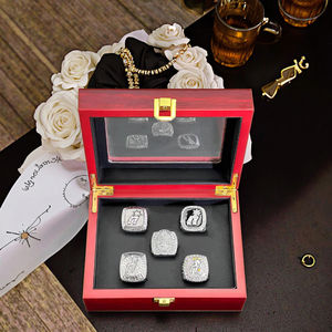 N.B.A.バスケットボールリーグスパーズ5チャンピオンシップリングセットファッションジュエリーダンカンファンパーティーコレクターエディションリング卸売 - Product Image 6