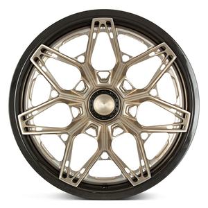 18 19 20 21 22 24 26 pouces 2 pièces roue forgée en fibre de carbone pour Lincoln pour holden pour maserati mc20 pour bmw pour <span class=keywords><strong>porsche</strong></span> audi - Product Image 6