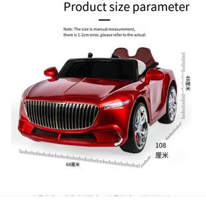 <span class=keywords><strong>Voiture</strong></span> électrique pour enfants à 2 places, jouets mini-véhicules en plastique avec fonction MP3, roues alimentées par batterie - Product Image 4