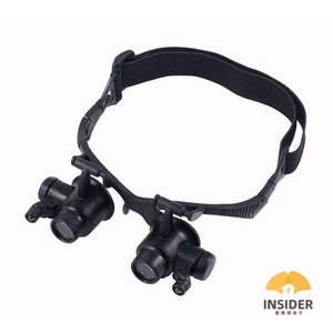 10X 15X 20X 25X occhio gioielli riparazione lente d'<span class=keywords><strong>ingrandimento</strong></span> <span class=keywords><strong>occhiali</strong></span> con 2 luci a LED lente di <span class=keywords><strong>ingrandimento</strong></span> - Product Image 2