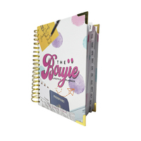 Échantillon gratuit Personnaliser Lifestyle Daily Business Planner A5 Budget Economiser de l'argent Journal Journal de bord Journal imprimé sur demande 2026