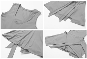 Abbigliamento Sportivo Femminile per <span class=keywords><strong>Palestra</strong></span>, Tennis e Yoga, Vestiti da Allenamento e Fitness - Product Image 5