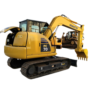 Excavadoras de orugas usadas PC70 en buen estado, excavadora de segunda mano Komatsu de 7 toneladas a la Venta barata - Product Image 1