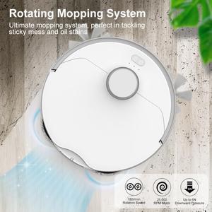 Robot Aspirador Inteligente X20 con Lidar, Multifuncional, Aspiradora y Mopa, 6000pa, Limpieza Automática en Seco y Húmedo, para Hoteles - Product Image 4