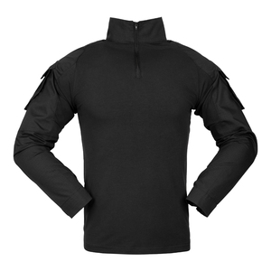 Combinaison d'entraînement noire personnalisée pour les forces spéciales - Tissu tissé respirant - Product Image 4