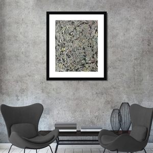 ศิลปะ invin กรอบผ้าใบพิมพ์ giclee ตานามธรรมในความร้อน II โดย Jackson Pollock สำหรับห้องนั่งเล่นหรือตกแต่งผนังบ้านสำนักงาน - Product Image 1