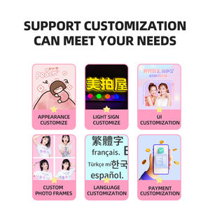 กล้องเซลฟี่ New POCUS <span class=keywords><strong>PHO</strong></span> Selfie Magic Mirror SLR พร้อมฟังก์ชั่นพิมพ์ภาพทันที ใช้ได้กับตู้ถ่ายรูปพร้อมแฟลชในตัว - Product Image 4