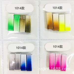 Press On Nails Gradient Medium Length 24 Pieces With Glue <b>Artificial</b> <b>Fingernails</b> - Product Image 5