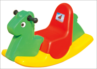Équipement de jeu extérieur de haute qualité en plastique pour enfants : jouet à ressort pour aire de jeux de parc d'attractions