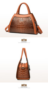 Brand New Woman Printed PU Leather <b>Tote</b> Bags Handbag Lady Fashion Large Capacity Useful Cross Body Bag - Product Image 4