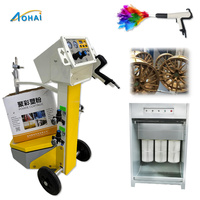 Prix d'usine AH-S700 Équipement de revêtement en poudre électrostatique à changement rapide de couleur pour la finition des surfaces métalliques / en aluminium