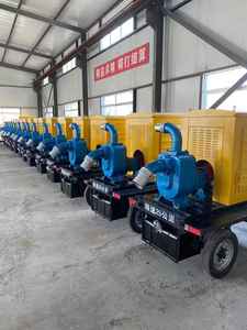 8 אינץ '12/22 כוח סוס סוס משאבת השקיה חקלאית אוויר מקורר מנוע דיזל משאבות צנטריפוגלי מים נקיים הודי - Product Image 5