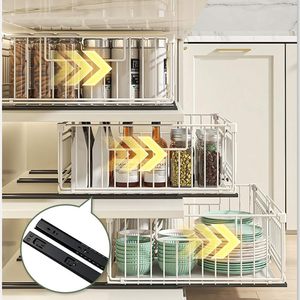 Système de rangement extensible pour placard : étagères coulissantes, paniers pliables pour vêtements, organiseurs de tiroirs pour armoire - Product Image 3