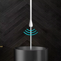 Robinet de lavabo mural automatique moderne à poignée unique en laiton avec capteur sans contact