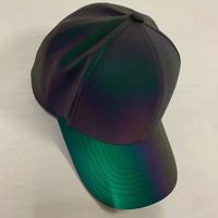 Cappello da pescatore riflettente arcobaleno con elemento HipHop ad alta visibilità di nuovo arrivo per attività di danza e notte