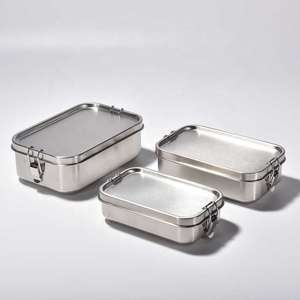 ฝาปิดกันอากาศเข้าแน่นสแตนเลส304แบบพกพาขนาดกะทัดรัดสำหรับเนื้อสัตว์อาหารทะเลที่เป็นมิตรกับสิ่งแวดล้อมสำนักงาน/การเดินทาง - Product Image 1