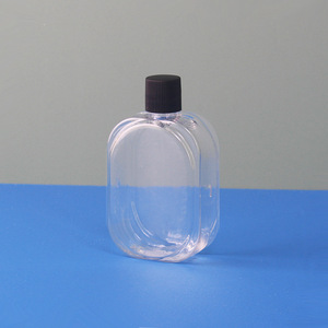 New Nhựa Rỗng Petg 50Ml Mini Nhỏ Rõ Ràng Vòng Vuông Hương Thơm Hương Thơm Khuếch Tán Dầu Hương Thơm Chai Cho Xe Hơi - Product Image 2