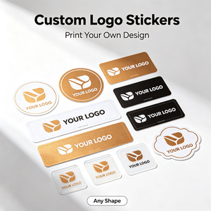 Stiker Label Kemasan Kustom Bermerek, Stiker Vinyl Transparan, Kertas Stiker Personalisasi, Stiker Terima Kasih untuk Usaha Kecil - Product Image 6