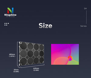 640X480mm毫米发光二极管潘塔拉前部维护室内P1.86会议室文本视频显示发光二极管屏幕 - Product Image 4