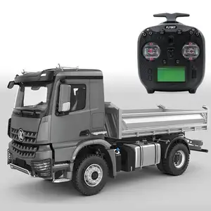 Kabolite K3362, volquete hidráulico, camión volquete, camión de Control remoto, modelo de simulación, escala HUINA K3362 1/14