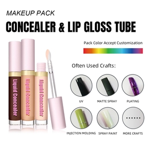 คอนซีลเลอร์แบบเหลวสำหรับใบหน้าและตาคอนซีลเลอร์ปรับสีผิวความละเอียดสูงสินค้าตราส่วนผลิตจากยาจีน - Product Image 5