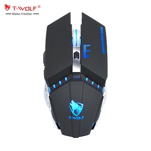Ratón TWOLF Q15 para videojuegos, profesional, ergonómico, barato, con logotipo personalizado Rgb, ultraligero, gratis - Product Image 4