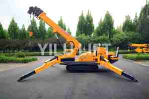 1.2 tấn Spider <span class=keywords><strong>Crane</strong></span> điện Crawler Spider <span class=keywords><strong>Crane</strong></span> sử dụng trong xây dựng - Product Image 2