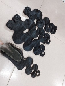 Extensiones de Cabello Virgen Vietnamita de Alta Definición para Cierre Frontal de Encaje, Cierres Frontales de Encaje, Cabello Remy, Color Natural - Product Image 5