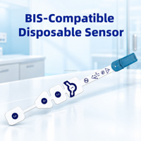 Capteur EEG jetable compatible Covidi BIS 186-0106, compatible avec le moniteur BIS VISTA, surveillance de la profondeur d'anesthésie chez l'adulte