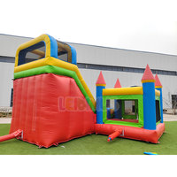Château gonflable commercial pour adultes et enfants avec toboggan à vendre