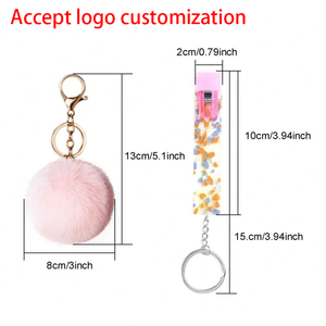 Niedriger Preis Acryl Card Puller Schlüssel bund Hersteller Benutzer definierte Kunststoff Frauen Kreditkarte Grabber für lange Nägel - Product Image 3