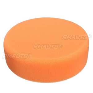 1 pièce Tampon de polissage de 6 pouces compatible avec filetage M14, tête de tampon éponge pour polissage automobile, pour application de produits d'agglomération - Product Image 5